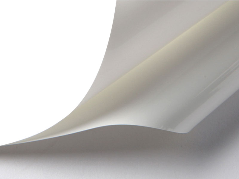 Weiße PVC-Stretch-Deckenfolie-8