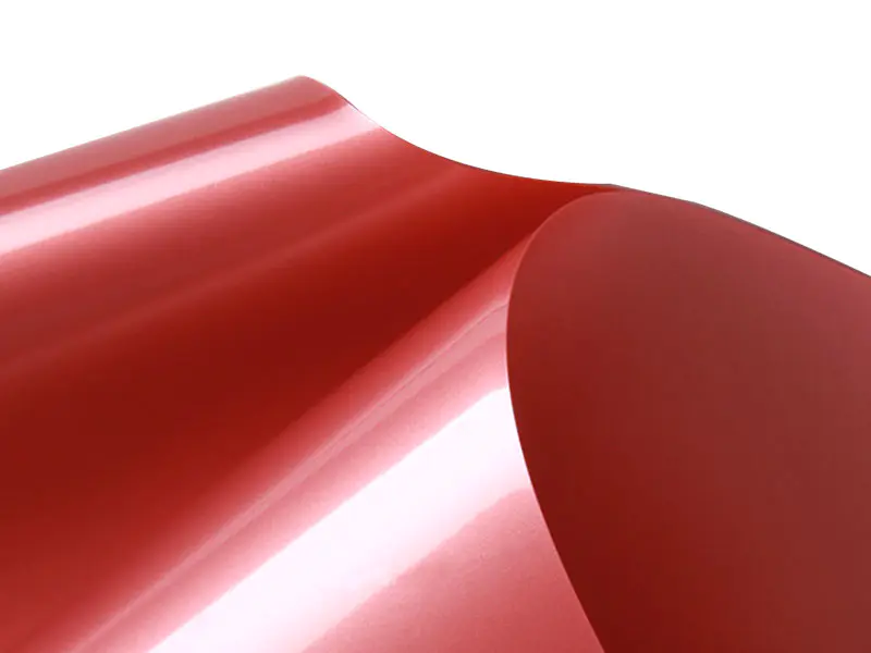 Rote PVC-Stretch-Deckenfolie-12