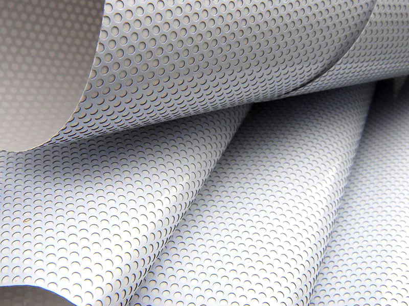 One Way Vision 140 g/m² perforierte Vinyl-Aufkleberrollen